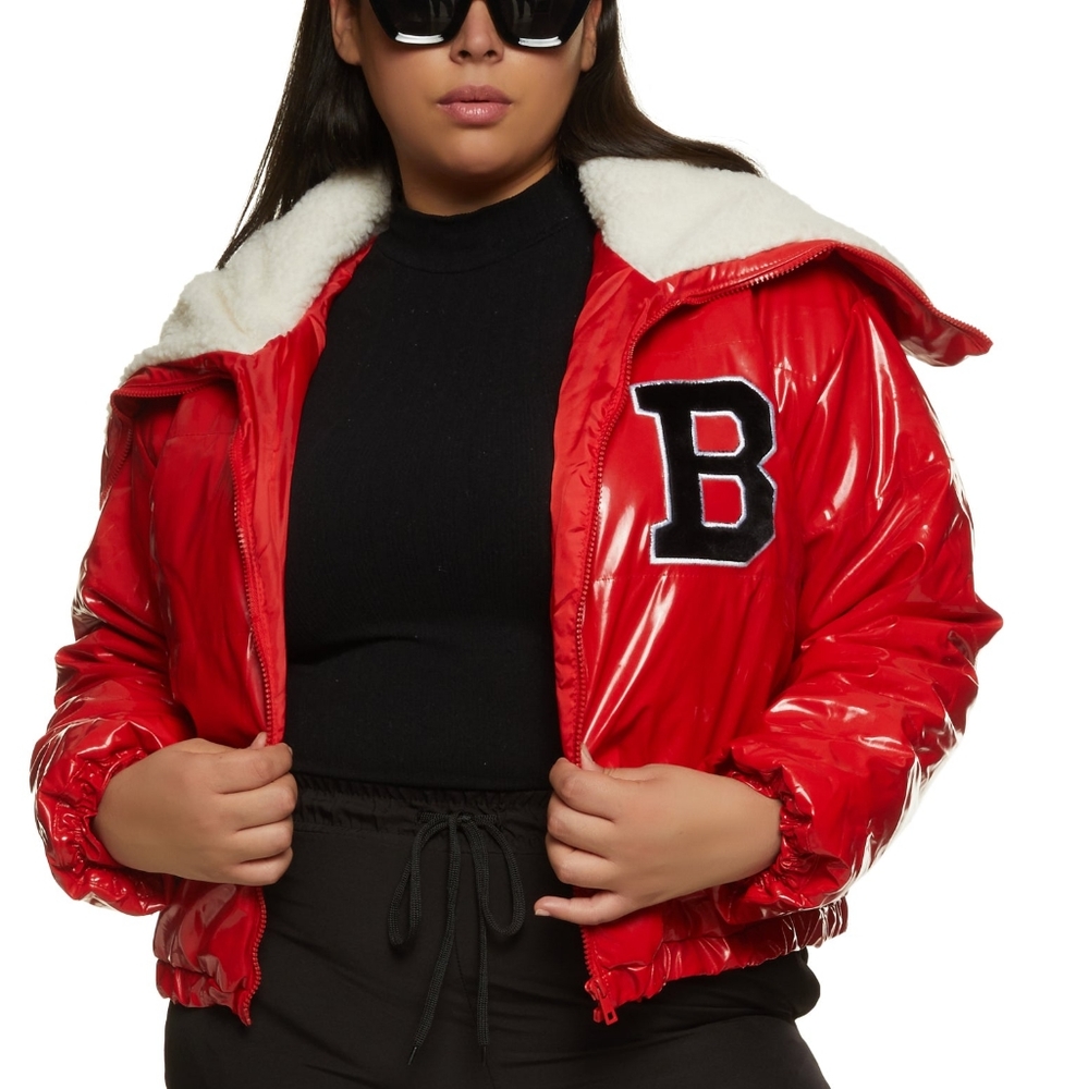 Shiny Puffer Jacket